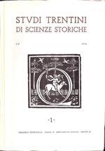 Studi Trentini Di Scienze Storiche 1- Lv/76