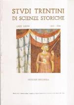 Studi Trentini Di Scienze Storiche 1993-1994 - Sezione Seconda