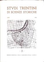 Studi Trentini Di Scienze Storiche 3 - Lxiii/84