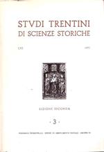 Studi Trentini Di Scienze Storiche 3/77. Sezione Seconda