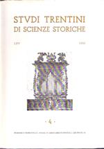 Studi Trentini Di Scienze Storiche 4. Lxv/86