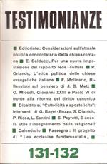 Testimonianze. Quaderni Mensili. Annata Completa 1971