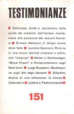 Testimonianze - Quaderni Mensili - Annata Completa 1973