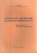 L' attività Cautelare Nel Processo Amministrativo Breve Ricognizione Di Dottrina E Giurisprudenza