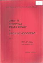 Corso Di Medicina Dello Sport E Pronto Soccorso Vol. 1