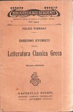 Disegno Storico Della Letteratura Classica Greca