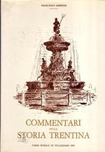 Commentari Della Storia Trentina Volume Primo