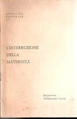 L' interruzione Della Maternità