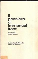 Il pensiero di immanuel kant