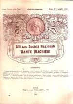 Atti della Società Nazionale Dante Alighierin. 37 1912