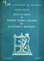 Dizionario di Termini Storici Politici ed Economici Moderni