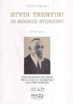 Studi Trentini Di Scienze Storiche Suppl. 2006 - Sezione Prima