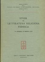 Studi di letteratura religiosa tedesca in memoria di Sergio Lupi