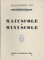 Maiuscole e minuscole