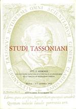 Studi tassoniani