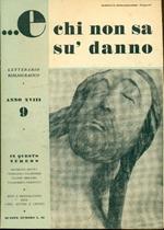 E chi non sa sù danno. Settembre 1949, Anno XVIII, N. 9