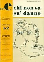 E chi non sa sù danno. Gennaio-Febbraio 1950, Anno XIX, N. 1/2