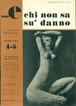 E chi non sa sù danno. Aprile-Maggio 1950, Anno XIX, N. 4/5