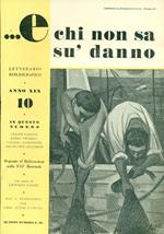 E chi non sa sù danno. Ottobre 1950, Anno XIX, N. 10