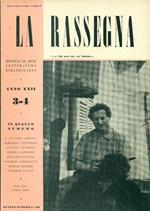 La Rassegna. Marzo-Aprile 1953, Anno XXII, N. 3-4