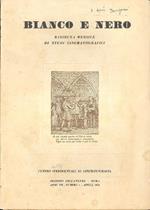 Bianco e Nero. Anno XII, Numero 4, Aprile 1951