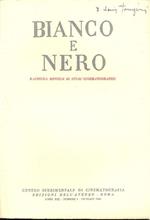 Bianco e Nero. Anno XIX, Numero 1, Gennaio 1958