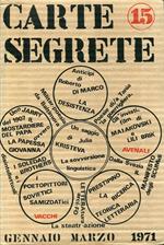 Carte Segrete. Gennaio. Marzo 1971