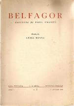 Belfagor. Gennaio 1950