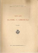 Studi classici e orientali. Volume I
