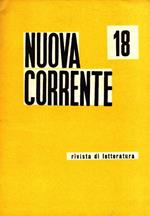 Nuova Corrente. Aprile/Giugno 1960