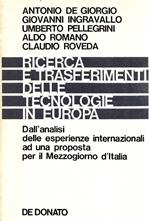 Ricerca e trasferimenti delle tecnologie in Europa