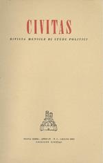 Civitas. Giugno 1953, Nuova serie, Anno IV, N. 6