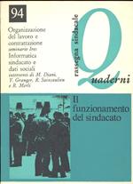 Quaderni. Gennaio/Febbraio 1982. Il funzionamento del sindacato