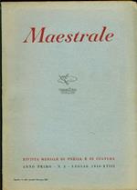 Maestrale. Anno primo, N. 2, Luglio 1940