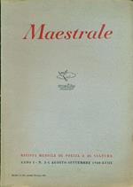 Maestrale. Anno primo, N. 3-4, Agosto-Settembre 1940