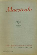 Maestrale. Anno II, N. 1, Gennaio 1941