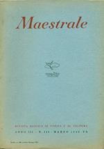 Maestrale. Anno III, N. 3, Marzo 1942