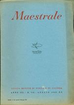 Maestrale. Anno III, N. 7, Luglio 1942