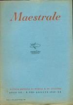 Maestrale. Anno III, N. 8, Agosto 1942