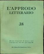 L' Approdo letterario N. 38 (nuova serie), Anno XIII, Aprile-Giugno 1967