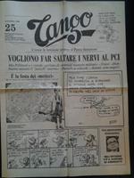 Tango. Settimanale di satira, umorismo e travolgenti passioni, diretto da Sergio Staino, N.25, 1 set