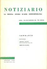 Notiziario La Medusa. Numero 26 Aprile 1961