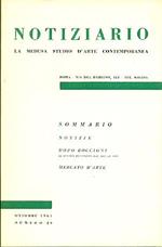 Notiziario La Medusa. Numero 29 Ottobre 1961