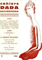 Chaiers de l'Association Internationale pour l'Etude de Dada et du Surrealisme. N. 1, 1966