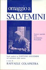 La Rassegna Pugliese. Anno VIII - NN. 9/12 - Settembre/Dicembre 1973. Omaggio a Salvemini