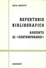 Repertorio bibliografico. Aggiunto ai ''Contemporaneì'