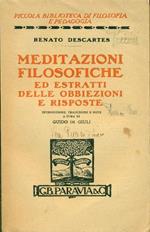 Meditazioni filosofiche ed estratti delle obbiezioni e risposte