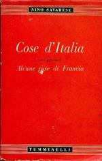 Cose d'Italia. con l'aggiunta di Alcune cose di Francia