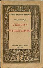 L' eredità di Vittorio Alfieri