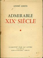 Admirable XIX siècle